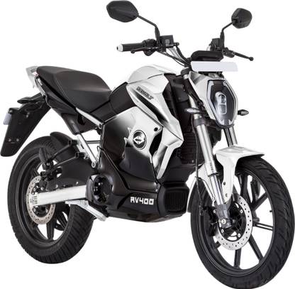 REVOLT RV400 Booking for Ex-Showroom Price (With Charger, Mist Grey)