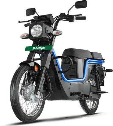 Kinetic Green E Luna X2 Booking for Ex-Showroom Price (with Portable Charger, Ocean Blue)