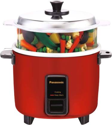 Panasonic SR-WA18H (FK) Electric Rice Cooker with Steaming Feature