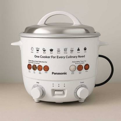 Panasonic SR-ETC18WDM With Timer and Heat Setting Electric Rice Cooker