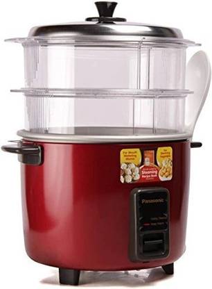 Panasonic Automatic Cooker Steamer with Multi-Function Settings | Fast & Healthy Cooking Food Steamer