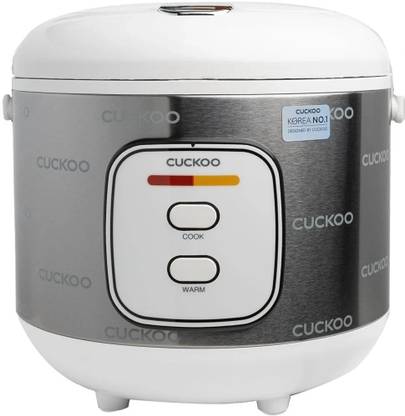 CUCKOO Electric Rice Cooker 1.8 Litre 10 Cups Uncooked Rice Capacity Serves 2-10 People Electric Rice Cooker with Steaming Feature