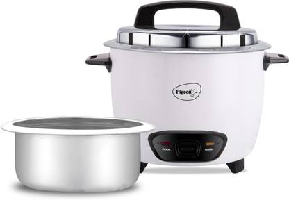 Pigeon joy (with ss lid) - 1.8 l (single pot) Electric Rice Cooker with Steaming Feature