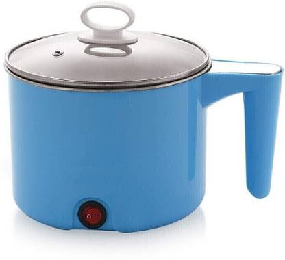 FLYNGO Electric Mini Hot Pot for Home Hostel Rice Soup Pasta Maggie Noodle Travel Cooker