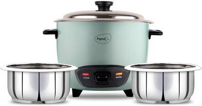 Pigeon Inox Stainleess Steel Automatic Electric Rice Cooker