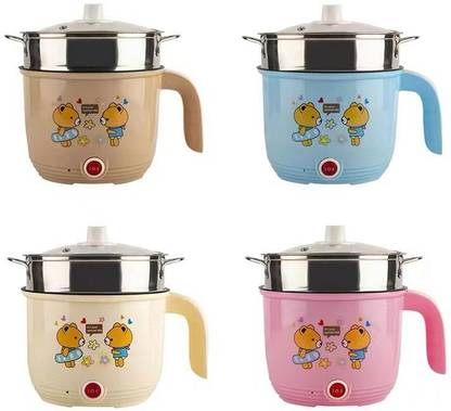 GAMADIYN BAZAAR Multi-Function Electric Cooker Non-stick Cooking Hot Pot Rice Cooker Rice Cooker, Travel Cooker, Egg Boiler, Egg Cooker, Slow Cooker