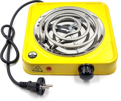 Wristkart (220V, 50/60Hz & 1000Watt) Electric Coil Hot Plate/ Cooking Heater/ Stove Chulha Electric Cooking Heater
