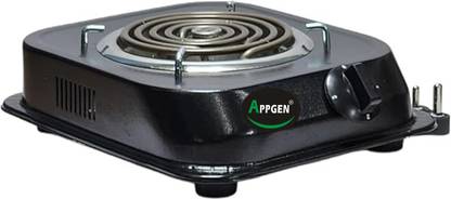 APPGEN 1250W ISI MARK G Coil Hot Plate Cooking Stove | Works With All Metal Electric Cooking Heater