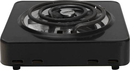 RYNATY RUSTPROOF CLASSY BIG PORTABLE 1000WATTS SHOCKPROOF RADIANT COOKTOP, Black Electric Cooking Heater