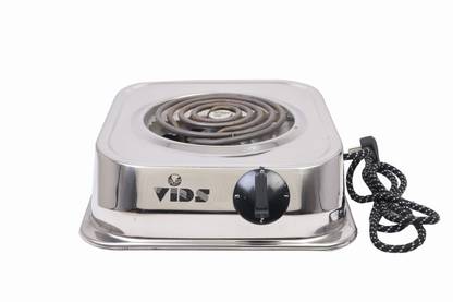 VIDS Electric Coil Stove 1250 Watt (Stainless Steel) | G Coil Hot plate 1250w Electric Cooking Heater