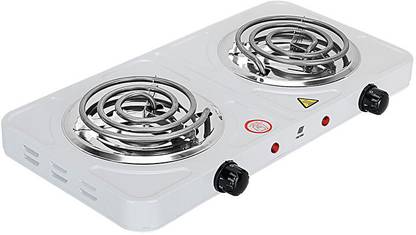 Poweronic Double BURNER COOKING HEATER 2000 WATT (MODEL: PR-C203) Electric Cooking Heater