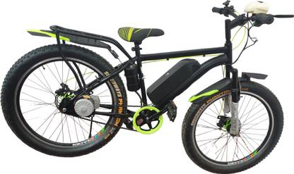 Hello Electric FAT ELECTRIC CYCLE 26 inches Single Speed Lithium-ion (Li-ion) Electric Cycle