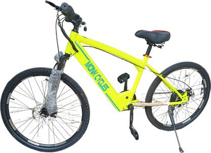 Monk electric bicycle MONK NEON ELECTRIC BICYCLE 26 inches Single Speed Lithium-ion (Li-ion) Electric Cycle