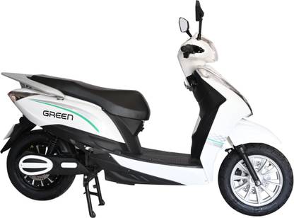 Green Elaan 12 inches Single Speed Lithium-ion (Li-ion) Electric Cycle