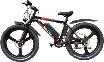 SS Bikes PHANTOM_STD 26 inches Single Speed Lithium-ion (Li-ion) Electric Cycle