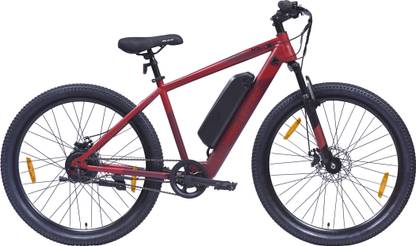 Hero Lectro H7+ 27.5 inches Single Speed Lithium-ion (Li-ion) Electric Cycle