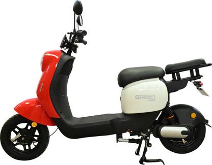 Green Mario Red 60KM Range 10 inches Single Speed Lead-acid (SLA) Electric Cycle