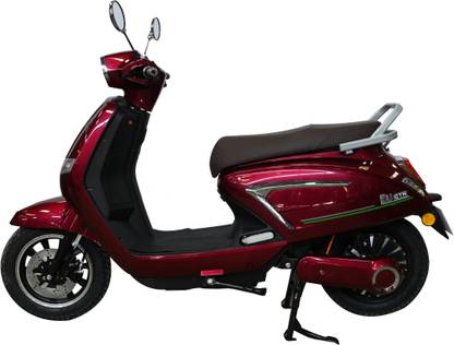Green Vista Red 80KM Range 12 inches Single Speed Lithium-ion (Li-ion) Electric Cycle