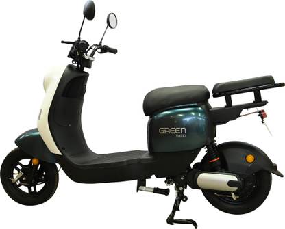 Green Mario Black 40KM Range 10 inches Single Speed Lead-acid (SLA) Electric Cycle