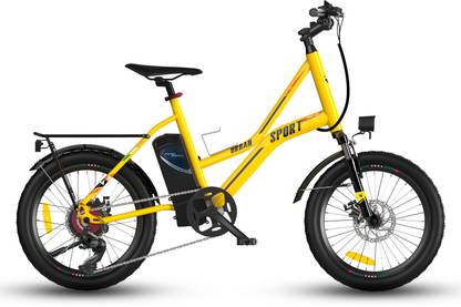 vaan electric moto pvt ltd Urbansport E-Bicycle with Multiple Levels Pedal Assist, LCD Display, 18In Frame 20 inches 5 Gear Lithium-ion (Li-ion) Electric Cycle