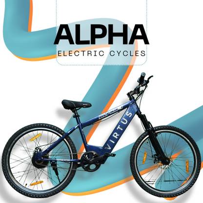 Virtus Motors ALPHA I 26 inches Single Speed Lithium-ion (Li-ion) Electric Cycle