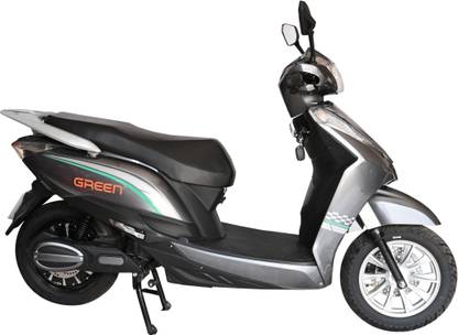 Green Elaan 12 inches Single Speed Lithium-ion (Li-ion) Electric Cycle