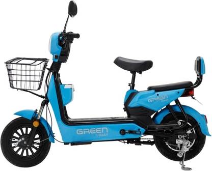 Green Udaan 60KM Range 10 inches Single Speed Lead-acid (SLA) Electric Cycle
