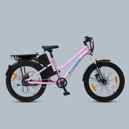 Motovolt Kivo 24 Lite Normal Range Lilac 24 inches Single Speed Lithium-ion (Li-ion) Electric Cycle
