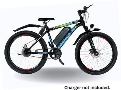 SS Bikes Cosmos LR 26 inches Single Speed Lithium-ion (Li-ion) Electric Cycle