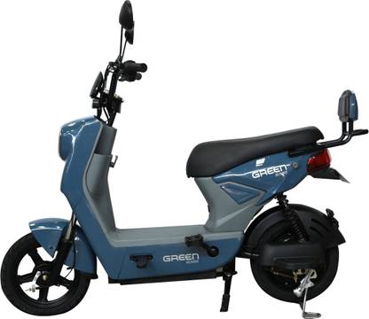 Green Sunny Blue 60KM Range 10 inches Single Speed Lead-acid (SLA) Electric Cycle