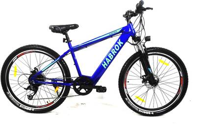 habrok bikes HBK-7SPEED 27.5 inches 7 Gear Lithium-ion (Li-ion) Electric Cycle