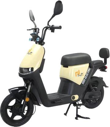 EOX OLO Low Speed Electric Scooter Non RTO with 45Km Mileage,Lithium Battery&Charger 10 inches Single Speed Lithium-ion (Li-ion) Electric Cycle