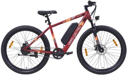 LECTRO HERO H7 Sigma (10.4 AH) 27.5 inches Single Speed Lithium-ion (Li-ion) Electric Cycle