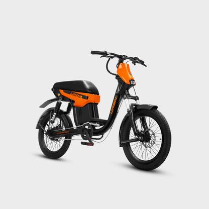 Motovolt URBN Standard Long range Orange 20 inches Single Speed Lithium-ion (Li-ion) Electric Cycle