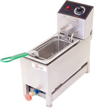 kiran 5 Liter Deep Fryer- Electric & Gas - 5 L Electric Deep Fryer