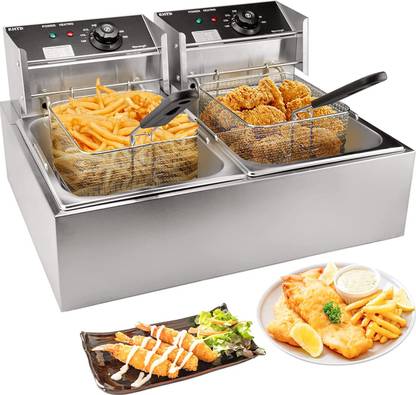 KOBBEY Professional 12 Ltr Deep Fryer Machine 3 Year Warranty 12 L Electric Deep Fryer