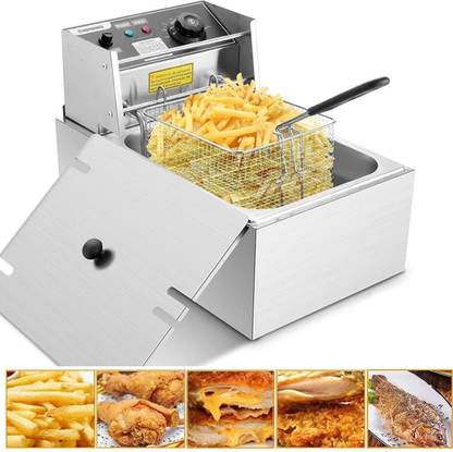 MAZORIA 6 Ltr Electric Deep Fryer with 4 Year Warranty 6 L Electric Deep Fryer