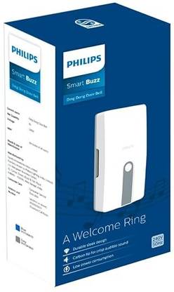 PHILIPS Philips Smart Buzz Ding Dong Doorbell Blue Wired Door Chime