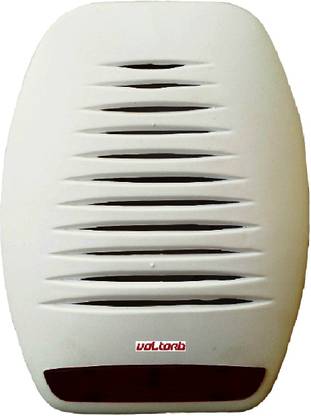 VOLtORb - Sparkal Model - MUSLIM RELIGIOUS Multi Tunes Mantra Musical Door Bell (5 Tunes) with Include L.E.D Indicator - Matt Finish - White Color - Plastic - 1 Piece Wired Door Chime
