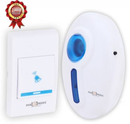 Daily Needs Shop Oval Shape Wireless Door Bell With Remote Control for Home,Office Wireless Door Chime