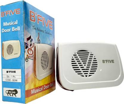 b'five Church Bell Musical Door Bell 10 in 1 For Home and Office wireles and wired _09 Wireless Door Chime