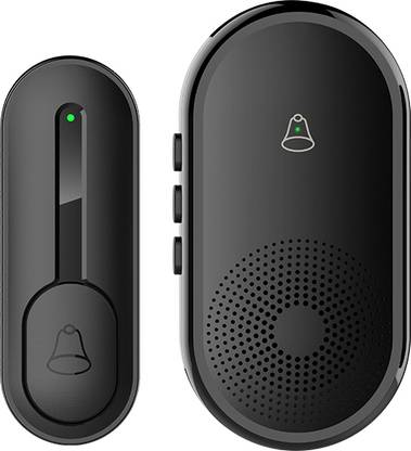 lokza Wireless Doorbell Calling bell For Home office 300M Range 55 Tune 5 Volume Level Wireless Door Chime