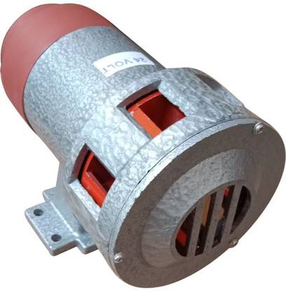 HANUTECH 24V DC Industrial Siren, 1KM Range, Battery Operated (No Battery Backup) Smoke and Fire Alarm