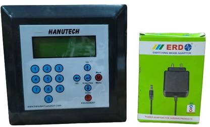 HANUTECH School Bell Timer, 220V AC, Compatible with Bells & Sirens, 1-Year Warranty Smoke and Fire Alarm
