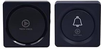 Tech Vibes Door Bell for Home, Office Use, 200 Meter Operating Range Wireless Door Chime