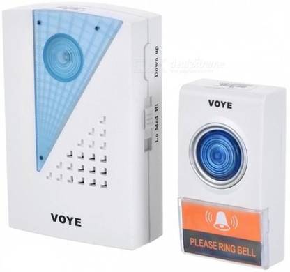 Voye Wireless Remote Calling Bell for Home and Office Wireless Door Chime