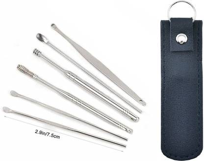 Taxila 6 Pcs Ear Cleaning tools Ear Wax Remover Tool, Ear Clean Tool Set Electric Ear Cleaner