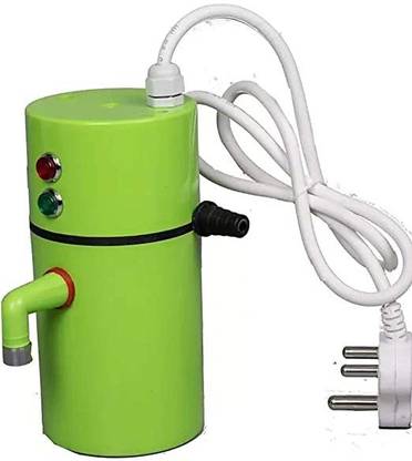 SRMALLROUNDER Portable Instant Water Geyser with Installation Kit Made Of First Class ABS Body Corded Electric Eraser