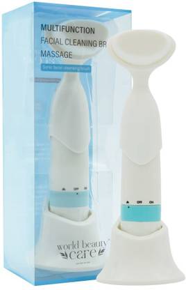 WBC Wolrd Beauty Care 2 in 1 Multi Function Face Cleanser Brush | Face Massager Facial Cleanser System & Brush