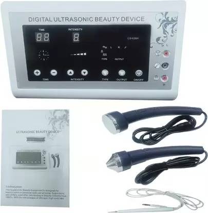 Sinagar Ultrasonic Beauty Device for Facial Cleansing With Mole & Wart Remover Facial Cleanser System & Brush